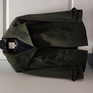 Nordstrom Forest Green Peacoat